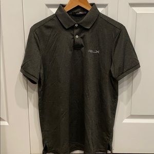 RLX Heather Grey Polo Shirt